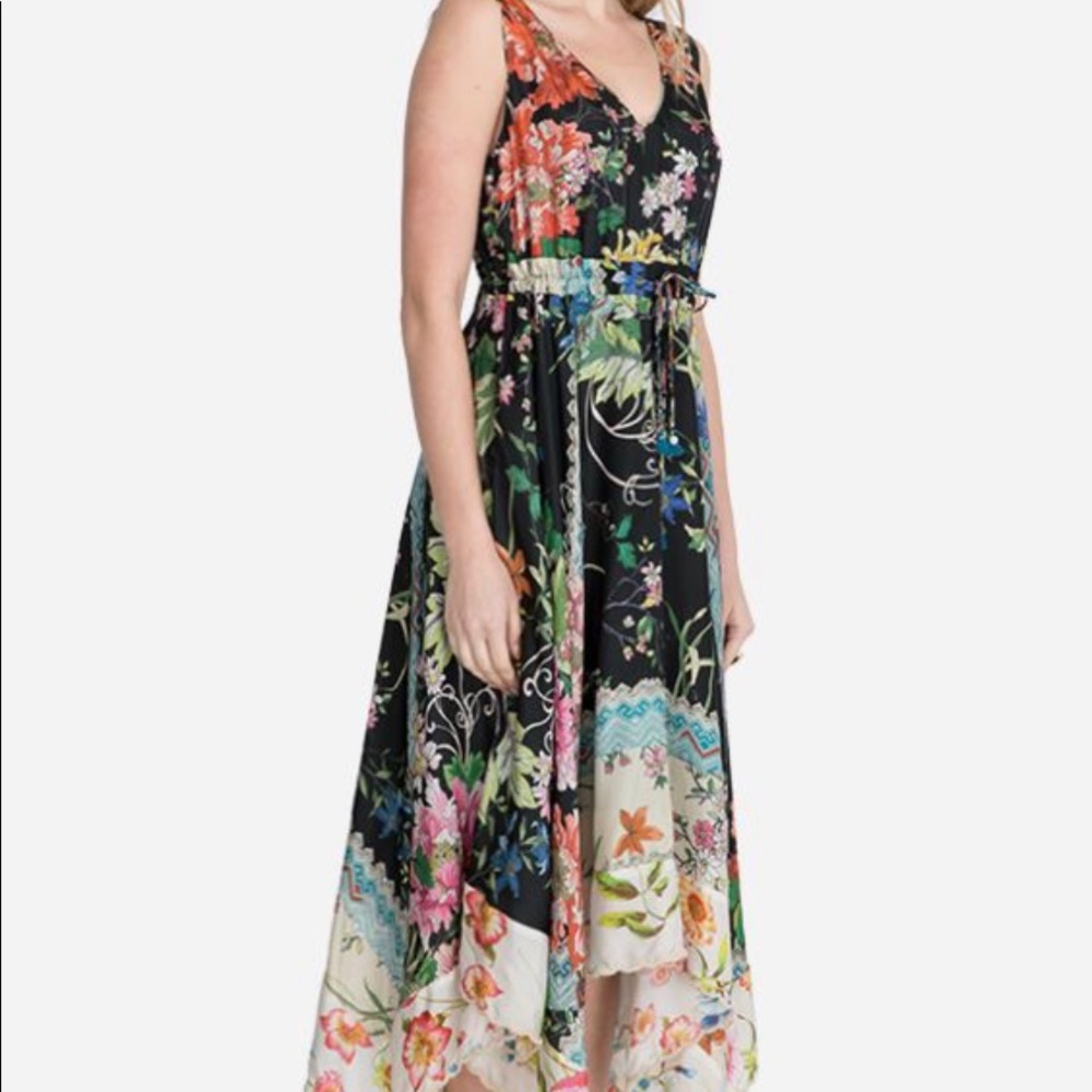 Johnny Was Meru Silk Dress - Picture 3 of 7